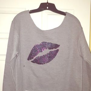 Cropped sweatshirt